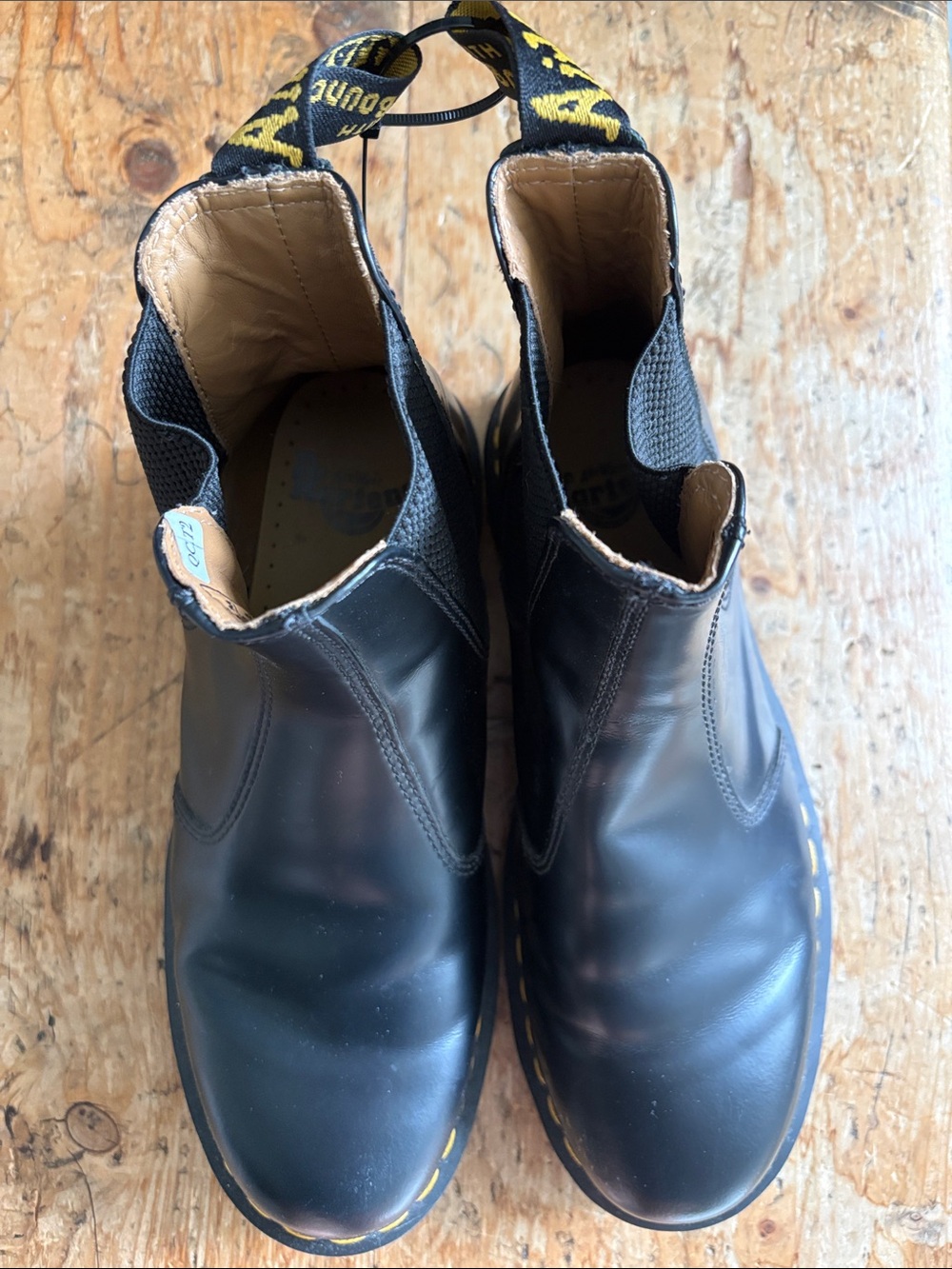 Black Dr. Martens Chelsea Boots